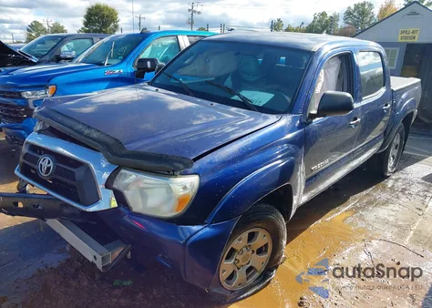 2015 Toyota Tacoma Prerunner V6 из США, поврежденный, VIN 3TMJU4GN2FM181335